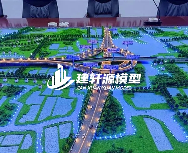 右江高速公路沙盘定制